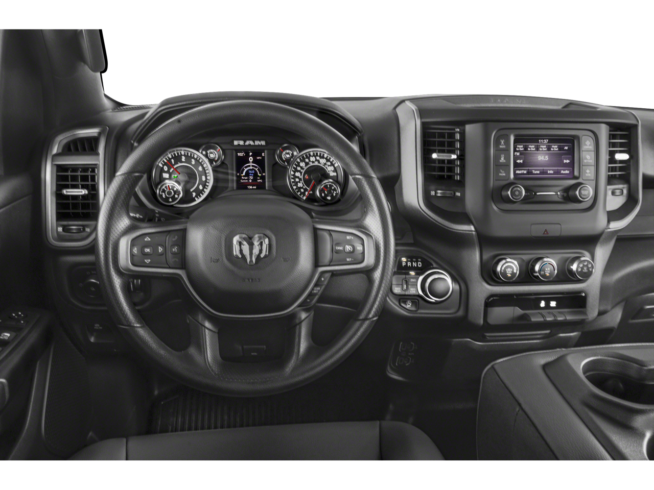 2023 RAM 1500 Tradesman Crew Cab 4x4 6'4' Box