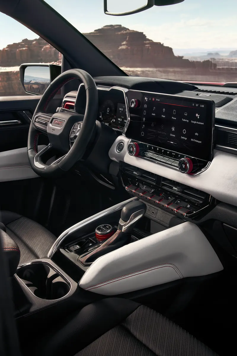 2026 GMC Canyon infotainment system at Glendenning Motor Company GM in Mount Ayr IA